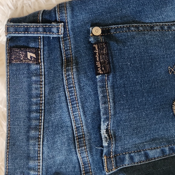 7 for all Mankind Josaphifina Straight Leg Boyfriend Jeans - Picture 8 of 16